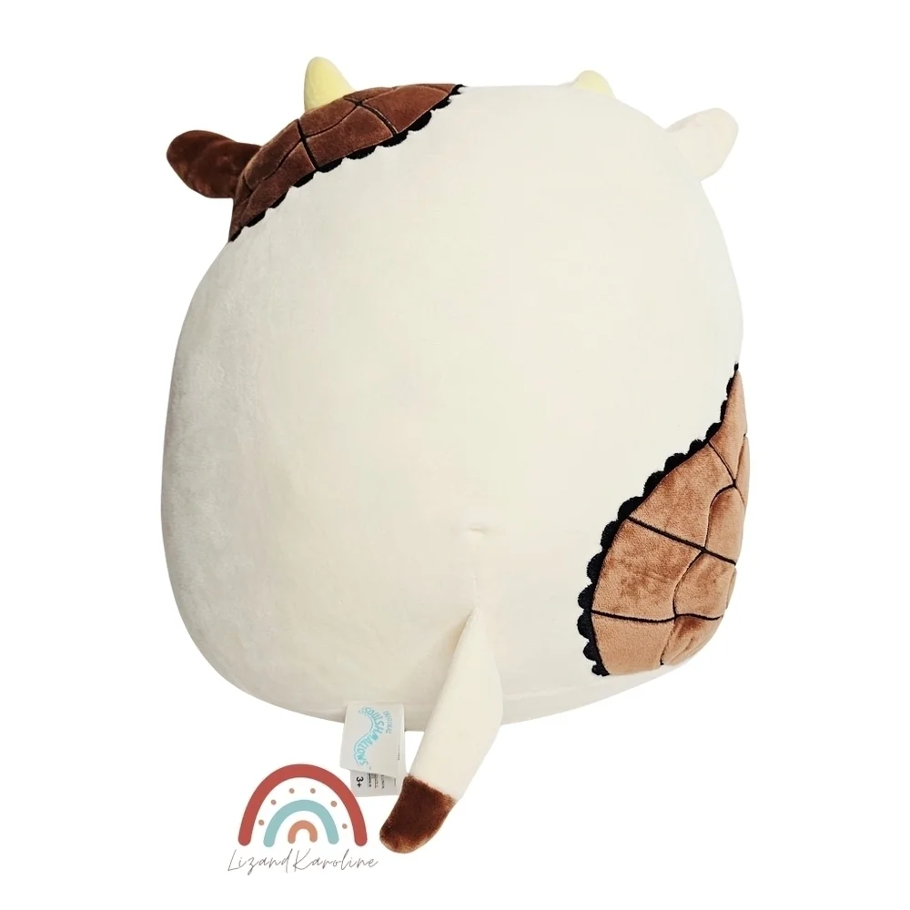 New! Squishmallows Ronnie Cow Plush with Spider Sugar Skull
